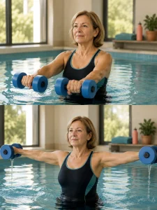 Ejercicio en el agua a partir de los 50: por dónde empezar en la piscina