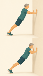 Plancha en la pared